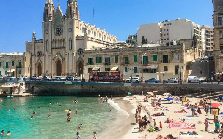 Appartamento Sliema Jacuzzi Flat Esterno foto